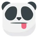 Free Tongue Taunt Panda Icon