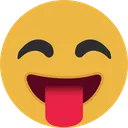 Free Tongue Emoji Face Icon