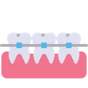 Free Tooh Bracket Teeth Braces Braces Icon