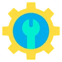 Free Gear Wrench Tools Icon