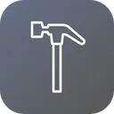Free Tool Hammer Equipment Icon