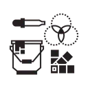 Free Tool Color Palette Icon