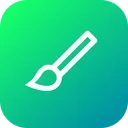 Free Tool Paint Brush Icon