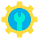 Free Gear Wrench Tools Icon