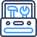 Free Toolbox Build Toolkit Construction And Tools Icône