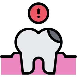 Free Tooth Hole  Icon