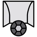 Free Zeichenflache Fussball Ubungsnetz Ubungstorpfosten Symbol