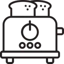 Free Torradeira Maquina De Torradas Eletronicos Ícone
