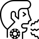 Free Tos Virus Coronavirus Icono