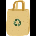 Free Tote Bag Zero Waste Think Green Icon