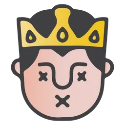 Free Toter König Emoji Symbol