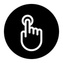 Free Touch Finger Gesture Icon