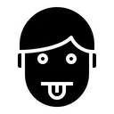 Free Tounge Emotion Face Icon
