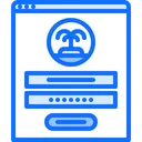 Free Island Palm Tree Website Icon