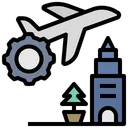 Free Tourismus Transport Flug Symbol