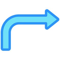 Free Tournez à droite  Icône