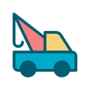 Free Tow Truck Transport Transportation Icon
