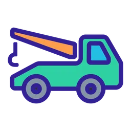 Free Towing vehicle  Icon