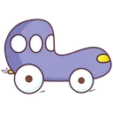 Free Toy Car Baby Car Vehicle Icon