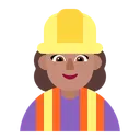 Free Construccion Trabajador Piso Icono