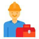 Free Ingeniero Avatar Trabajador Icono