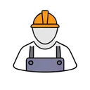 Free Trabajador De La Construccion Construccion Trabajador Icono