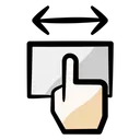 Free Trackpad Left Right Icon