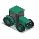 Free Tractor Front Icon