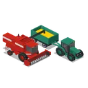 Free Tractor Combine Front Icon