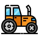 Free Tractor Transportation Agriculture Icon