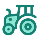 Free Tractor Agriculture Vehicle Icon