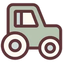 Free Tractor Vehicle Agriculture Icon