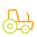 Free Farm Farming Tractor Icon