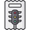Free Traffic Challan Challan Payment Traffic Penalty Icon