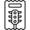 Free Traffic Challan Challan Payment Traffic Penalty Icon