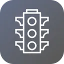 Free Traffic Control Signal Icon