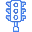Free Traffic Light Stop Semaphore Icon