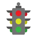 Free Traffic Light Transport Icon
