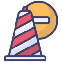 Free Traffice Cone Construction Cone Cone Icône