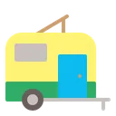 Free Trailer Vehicle Transport Icon