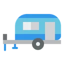 Free Trailer Transport Car Icon