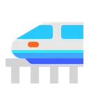 Free Train Plat Icône