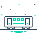 Free Train Coach Bogie Icon