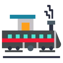 Free Train  Icon