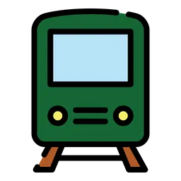 Free Train  Icon