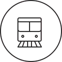 Free Train Transportation Travel Icon