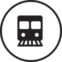Free Train Transportation Travel Icon