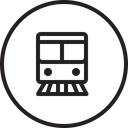 Free Train Transportation Travel Icon