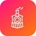 Free Train Railway Transport Icon