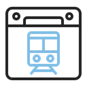 Free Train Schedule  Icon